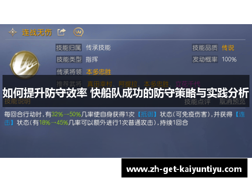 如何提升防守效率 快船队成功的防守策略与实践分析