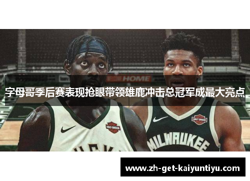 字母哥季后赛表现抢眼带领雄鹿冲击总冠军成最大亮点
